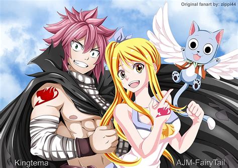 Lucy Natsu Fairy Tail Logo - Anime wallpaper