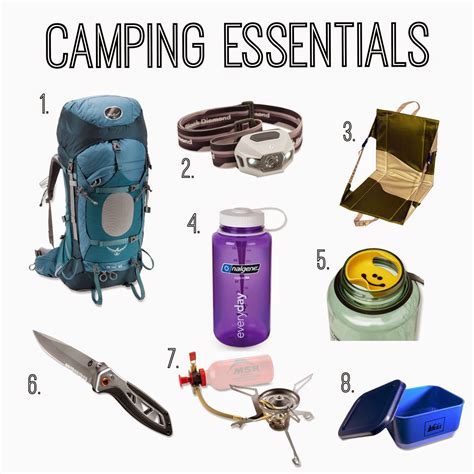 Kiwi At Heart: Camping Essentials