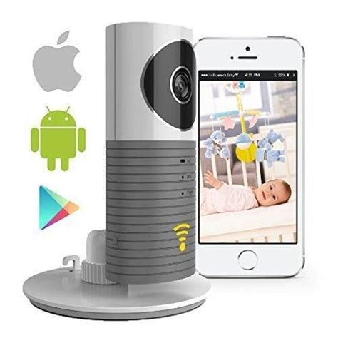 Video Baby Monitor Camera Compatible With iPhone & Android. Wifi ...