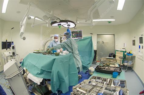 Scoliosis Surgery - Stock Image - C019/1430 - Science Photo Library