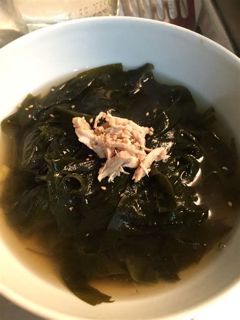 KOREAN SEAWEED SOUP - ELAINE SIR