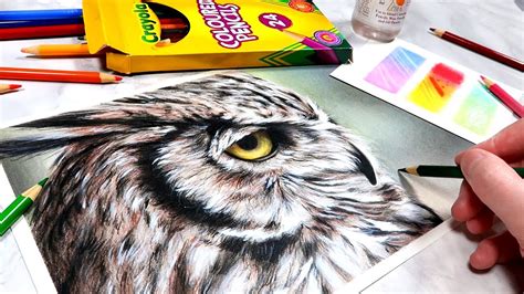 Crayola Colored Pencils Drawings