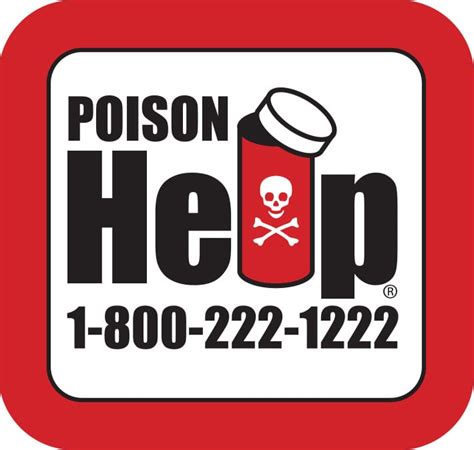 Poison Help Magnets (English) - NJ Poison Control Center