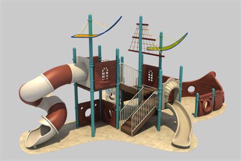 Pirate Ship Playground Equipment