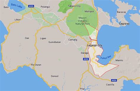 Legazpi City Map