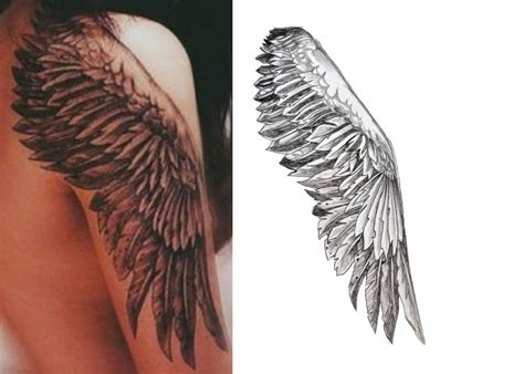 Wings Large Temporary Tattoo for Cosplaying - Etsy