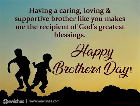 Brothers Day Wishes: Happy Brothers Day Quotes With Images - We Wishes