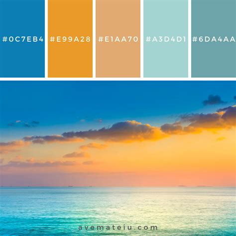 Relax outdoor landscape texture space clear Color Palette #292 - Ave Mateiu