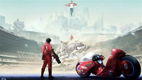 Anime, Akira, Motorcycle, Shotaro Kaneda, 4K, #273 Wallpaper