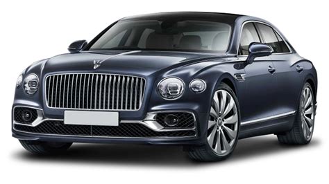 Blue Bentley Flying Spur PNG Image