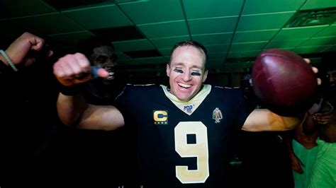 Drew Brees thanks New Orleans Saints fans for being part of another special moment