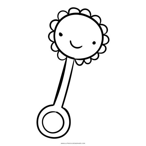 Baby Rattle Drawing | Free download on ClipArtMag