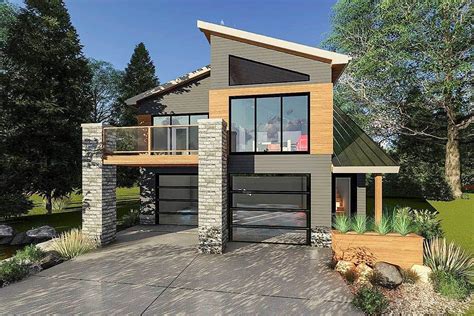 Ultra-Modern Tiny House Plan - 62695DJ | Architectural Designs - House ...