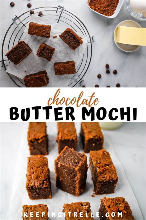 Chocolate Butter Mochi Recipe - Keeping It Relle