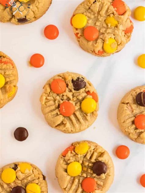 Reese’s Pieces Cookies - Emily Enchanted