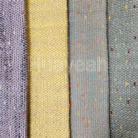 New design flax linen fabric by the yard for sofa - huayeah fabric