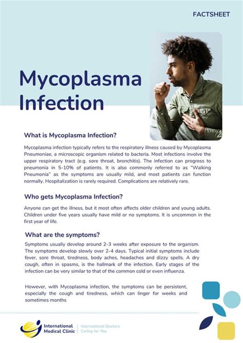 Mycoplasma Infection | IMC Medical Clinic