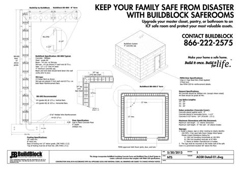 Tornado & Hurricane ICF Safe Rooms