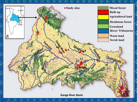 Ganges River Map Location