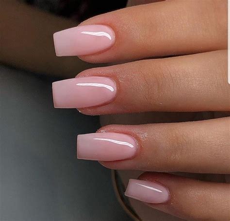 Pin by Nía L. on {{Nails}} | Pale pink nails, Acrylic nails coffin short, Pink acrylic nails