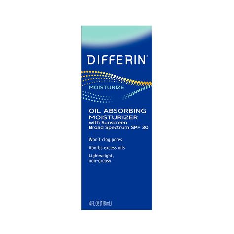 Differin Oil Absorbing Moisturizer - SPF 30 - Shop Facial moisturizer at H-E-B