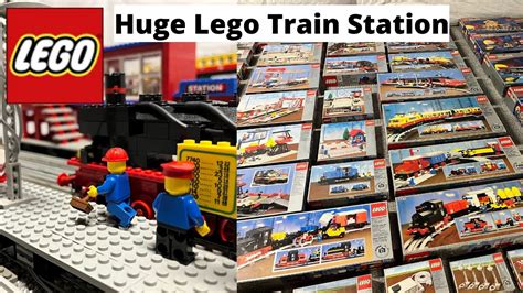 Huge Lego Train Setup - YouTube