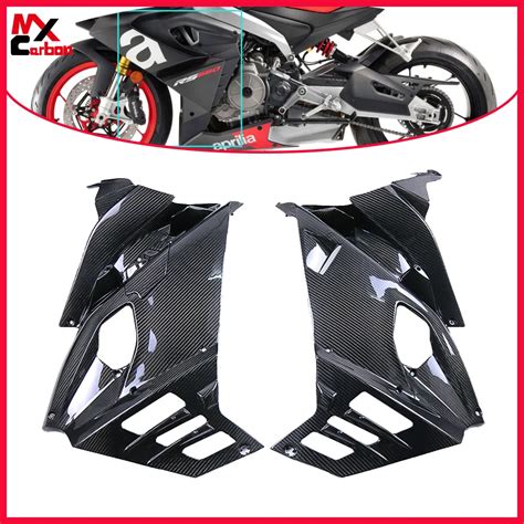 For Aprilia RS660 2021 2022+ Motorcycle Side Panels Fairings Accessories 3K 100% Full Carbon ...