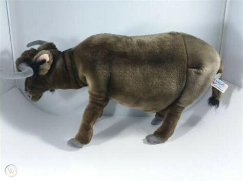 Hansa 2004 WATER BUFFALO Plush Stuffed Animal 18" x 10" | #3777379608