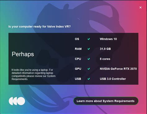 Steam VR Requirements... but that is a bad a$$ laptop. : r/pcmasterrace