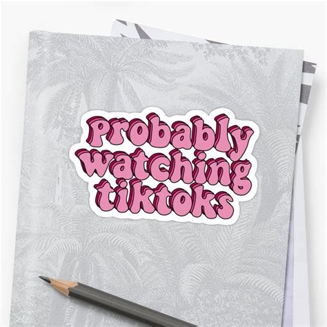 TikTok Sticker Sticker by Evinholstad | Sticker design, Aesthetic stickers, Cute emoji wallpaper