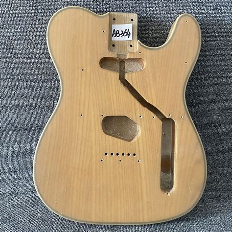 Solid Ash Wood Telecaster Tele Style Guitar Body | Reverb