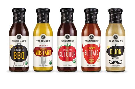 Tessemae's Condiments Get a Streamlined New Look | Dieline - Design, Branding & Packaging ...