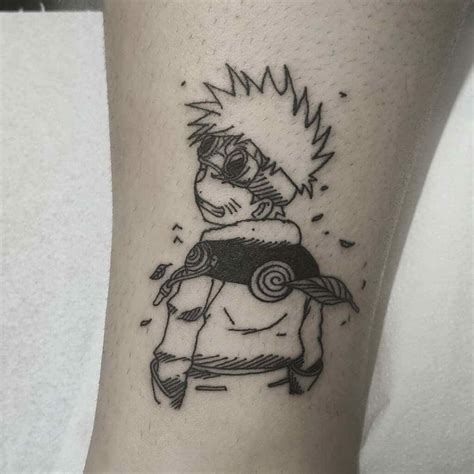 A Tattoo Design Inspired By The Anime Naruto Naruto Tattoo Naruto | Images and Photos finder