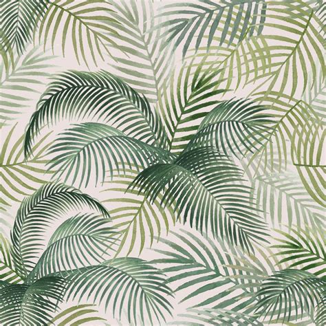 Palm Leaves Bedroom Wallpaper Wallpaper Self Adhesive | Etsy