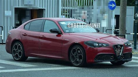 Alfa Romeo Giulia Facelift Spied Hiding Minute Changes At Front