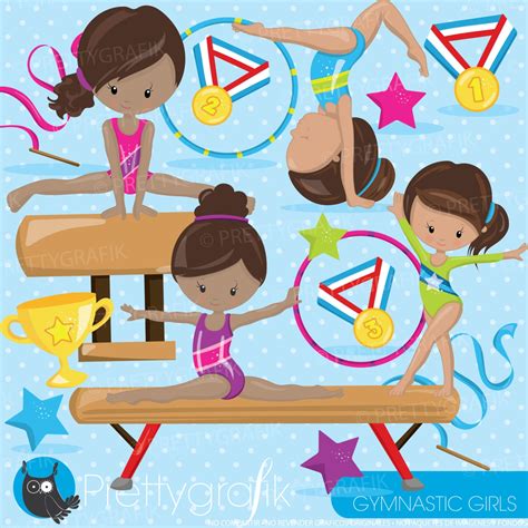 Surprises Gymnastics Clipart