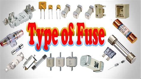 Type of Fuse | Different Types of Fuse | How Many Types of Fuse | Various Types of Fuse - YouTube