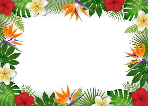 Hawaiian Border Templates