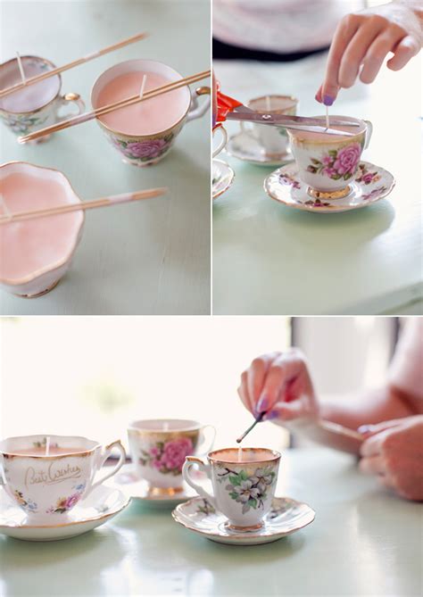 How To Make Tea Cup Candles - Candle Inventor