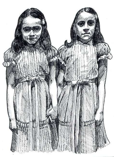 The Shining Twins Drawing | Xxx Porn