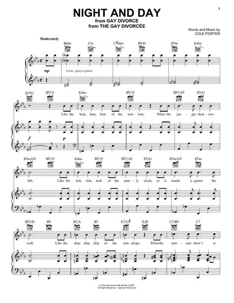 Night And Day | Sheet Music Direct