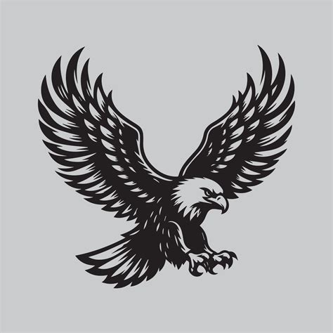 eagle logo on white background. vector illustration. 37222046 Vector ...