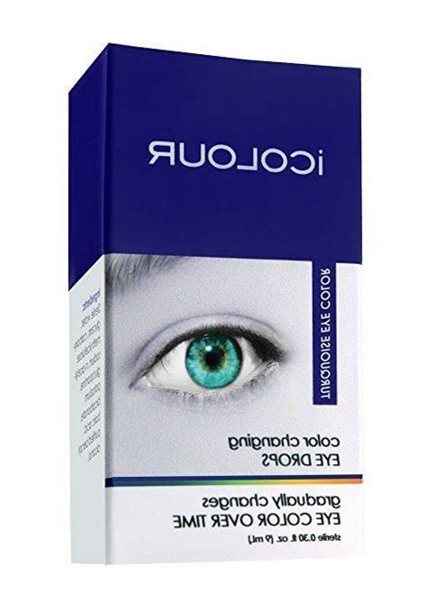 iColour Color Changing Eye Drops Natural One Month