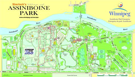 Assiniboine Park Map - Assiniboine Park • mappery