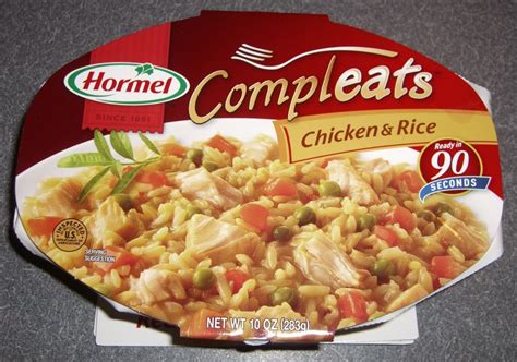 Hormel Chicken Rice | MRE Info