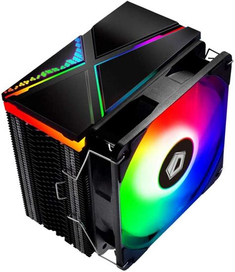 ID COOLING SE-234-ARGB CPU Cooler AM4 CPU Cooler 5V Addressable RGB Cooler 4 Heatpipes CPU Air ...