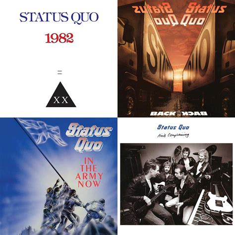 Four Vintage 1980s Status Quo Albums Get Special Editions | uDiscover