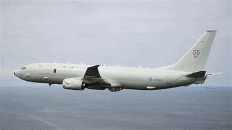 RAF P-8 Poseidon trains with USS Gerald R Ford - the world's biggest ...