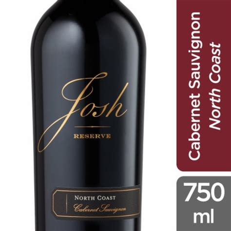 Josh Cellars Reserve Cabernet Sauvignon California Red Wine, 750 ml ...