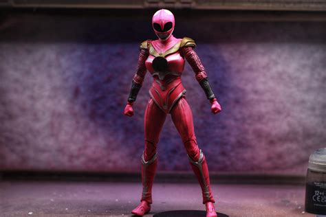 Custom Pink Ranger! : r/ActionFigures